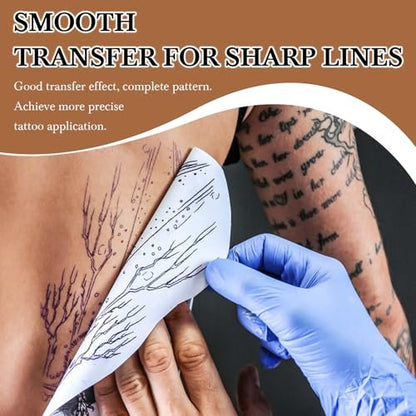 Pjordo 2er-Pack Tattoo-Schablonen-Transfergel-Lösung, 8oz Tattoo-Transfergel für Aufkleberpapier, Stencil Magic Cream für Tätowierer & Anfänger, temporäre Zubehör