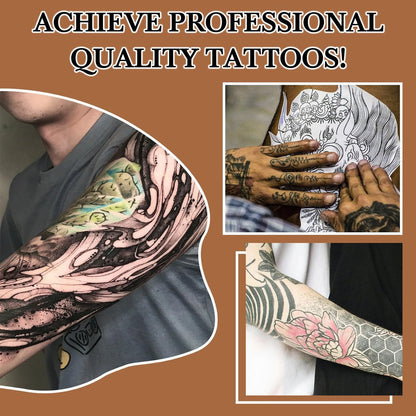 Pjordo 2er-Pack Tattoo-Schablonen-Transfergel-Lösung, 8oz Tattoo-Transfergel für Aufkleberpapier, Stencil Magic Cream für Tätowierer & Anfänger, temporäre Zubehör