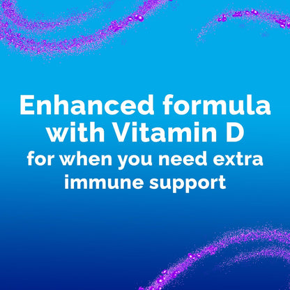 Emergen-C Immune Plus Kristalle – Immununterstützung für unterwegs mit Vitamin C, Vitamin D, B-Vitaminen, Zink und Mangan, Beeren-Zitronen-Geschmack – 28 Stick-Packs