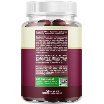 Flow Boosting Beet Root Gummies – Belebende Rote-Bete-Gummis für Erwachsene mit Stickoxid, Energie- und Herzunterstützung, Traubenkern, Granatapfel & Vitamin B12 – Vegan, Nicht-GVO & Glutenfrei – 60 Stück