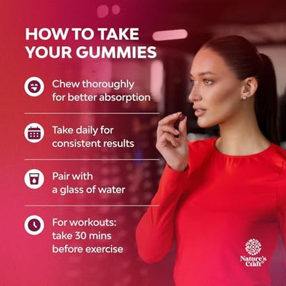 Flow Boosting Beet Root Gummies – Belebende Rote-Bete-Gummis für Erwachsene mit Stickoxid, Energie- und Herzunterstützung, Traubenkern, Granatapfel & Vitamin B12 – Vegan, Nicht-GVO & Glutenfrei – 60 Stück