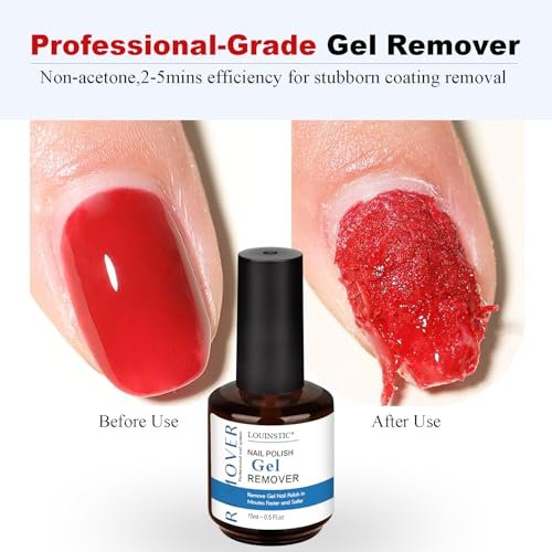 Gel-Nagellackentferner 2er-Pack mit Nagelhautschieber, Schaber und 2 Feilen – Schnell zu Hause entfernen, ohne Einwickeln und Einweichen