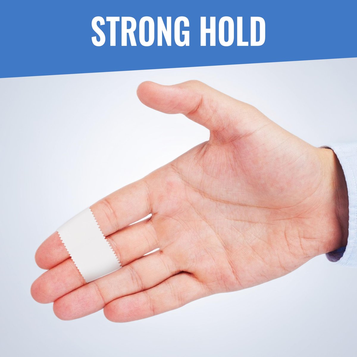 Healqu Seidenähnliches medizinisches Klebeband – strapazierfähiges Stoffklebeband, 5 cm x 9,1 m, 3 Rollen – chirurgisches Gewebeband zum sicheren Fixieren großer Verbände, Schienen und ideal für die Langzeitpflege