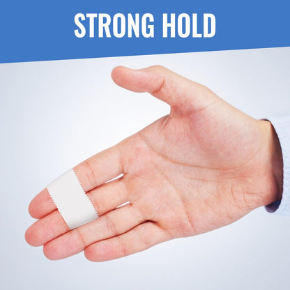 Healqu Seidenähnliches medizinisches Klebeband – strapazierfähiges Stoffklebeband, 5 cm x 9,1 m, 3 Rollen – chirurgisches Gewebeband zum sicheren Fixieren großer Verbände, Schienen und ideal für die Langzeitpflege