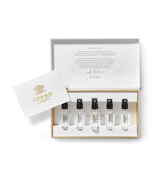 Creed Herren Inspiration Probenset – 5 exklusive Düfte für Männer, 1,7 ml x 5