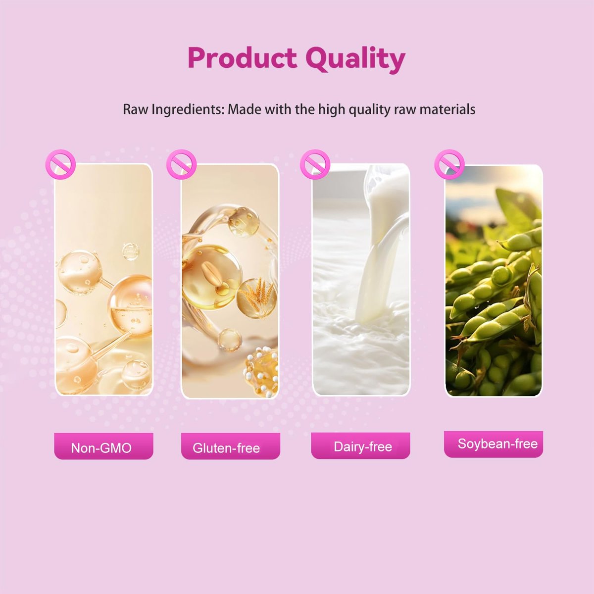 Mclovefy Multi-Kollagen-Peptidpulver, 16 Unzen (41 Portionen) - Proteinergänzung, Typ I, II, III, V, X mit Hyaluronsäure, Vitamin C und Biotin, ungesüßt, leicht in Getränke mischbar