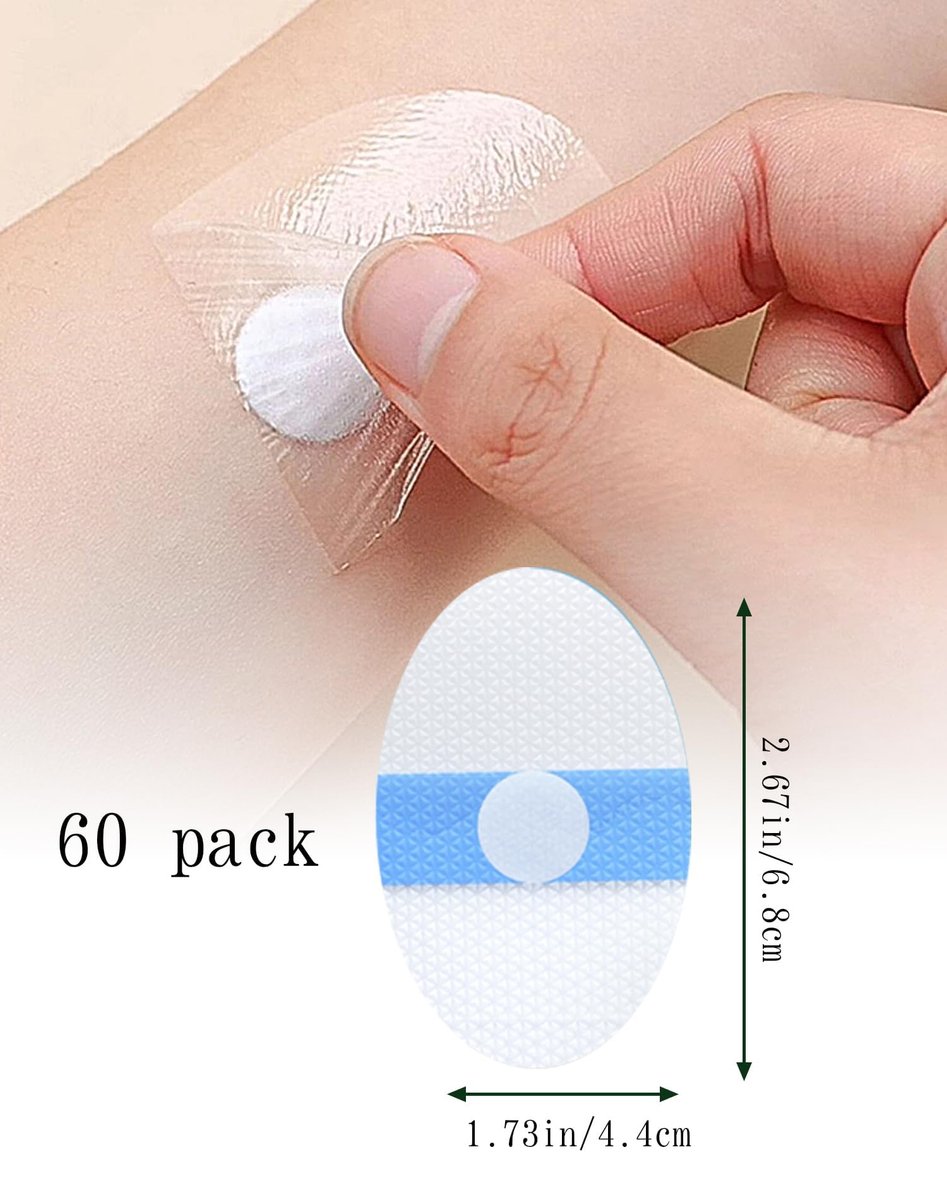 Slizy 60 Stück wasserdichte Ohrsticker für Kinder, Einweg-Baby-Dusch-Ohrenschutz, Neugeborene Ohrstöpsel, Silikon-Gel-Ohrenschützer, klebefrei, allergiearm, für Schwimmen und Baden