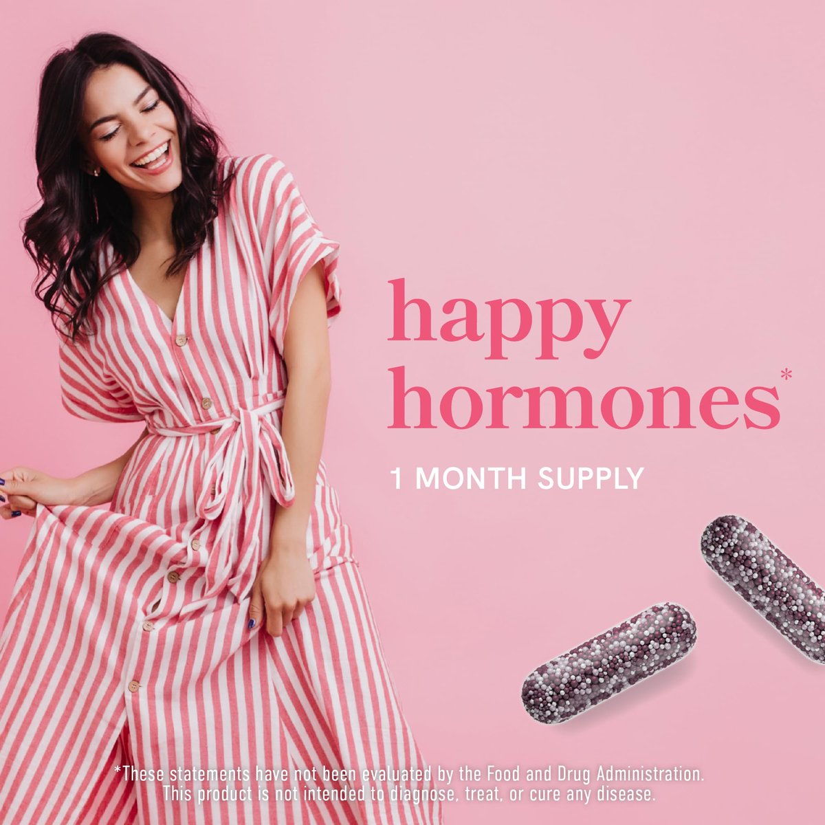 Myo-Inositol & D-Chiro Inositol für Hormonbalance bei Frauen | Mikroperlen zur Regulierung des Menstruationszyklus & Unterstützung der Eierstockgesundheit | 40:1 Verhältnis Myo & D-Chiro | Nicht-GVO | 120 Stk. (1 Monatsvorrat)