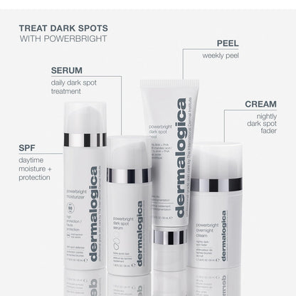 Dermalogica PowerBright Overnight Cream – Nachtpflege gegen dunkle Flecken, 1,7 fl oz
