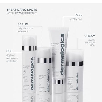 Dermalogica PowerBright Overnight Cream – Nachtpflege gegen dunkle Flecken, 1,7 fl oz