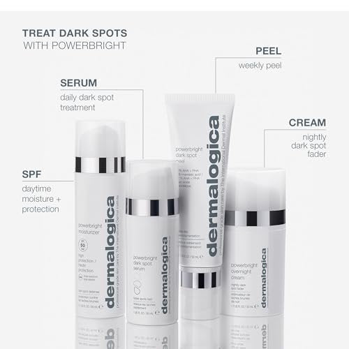Dermalogica PowerBright Overnight Cream – Nachtpflege gegen dunkle Flecken, 1,7 fl oz