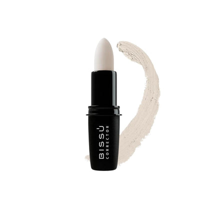 Bissú Stick Correcting Concealer – 15 vielseitige Farbtöne, natürlicher Finish, Contouring, Highlighting, einfache Anwendung, 4,7 g (Weiß, Stick)