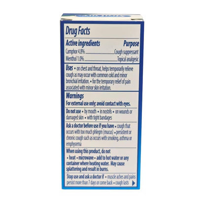 Xtra Care Hustenstillender, nicht medizinischer Dampfstick, feste Salbe 1,25 Unzen – Beruhigende Dämpfe (1er-Pack)