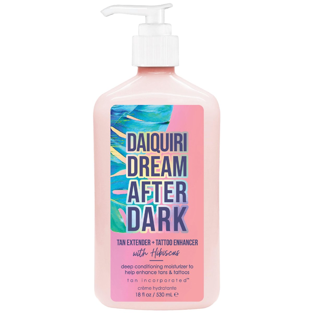 Brown Sugar Daiquiri Dream After Dark Bräunungsverlängerer & Tattoo-Verstärker, Mango-Butter, Karottenöl & Hibiskus mit Tigergras & Meeresbotanik, 532 ml