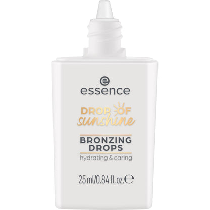 essence | Drop of Sunshine Bronzing Drops | Leichte, aufbaubare, feuchtigkeitsspendende, gesunde Bräune | Multi-Use-Formel | Vegan & tierversuchsfrei