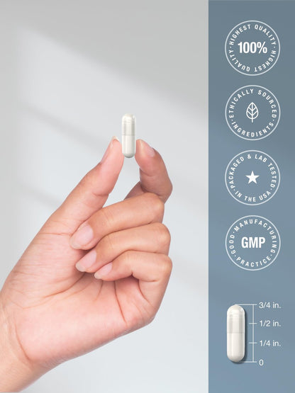 Horbaach Molybdän 500 mcg – 200 Kapseln, Aminosäurechelat, Nicht-GVO, Glutenfrei