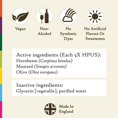 Bach Original Blütenessenzen, Emotional Ups & Downs Trio Kit, für mentale Energie (alkoholfreie Formel), natürliche homöopathische Blütenessenzen, vegan, 3 x 10 ml Pipetten
