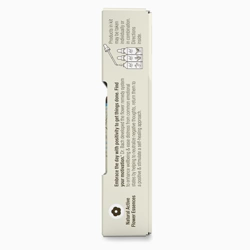 Bach Original Flower Remedies - GET IT DONE Trio Kit - Für Motivation (Alkoholfreie Formel) - Natürliche homöopathische Blütenessenzen - Vegan - 3 x 10 ml Tropfflaschen