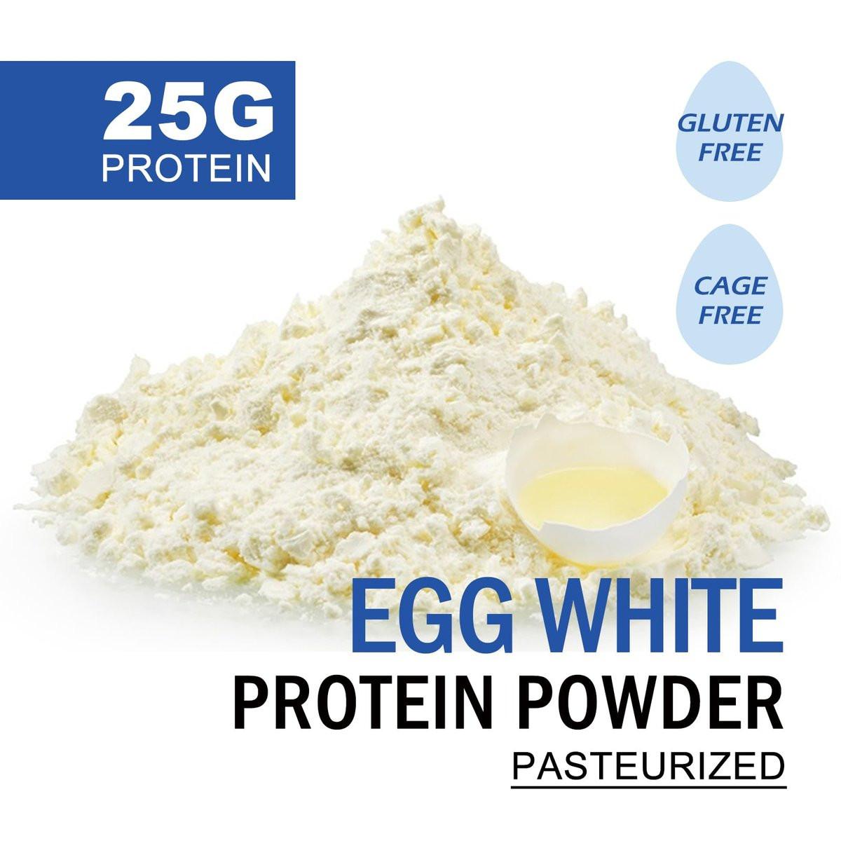 Talcufon Eiklarproteinpulver 227g – pasteurisiert, ohne Zusätze, glutenfrei, ungesüßt – ideal zum Backen und Kochen