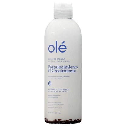 OLÉ Shampoo Crecimiento Revitalizante de Arroz – 500 ml für kräftiges Haarwachstum