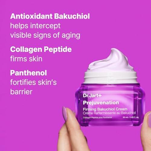 Dr.Jart+ Prejuvenation Firming Bakuchiol Creme mit Kollagenpeptiden – Koreanische Anti-Aging-Gesichtscreme für empfindliche Haut, 50 ml