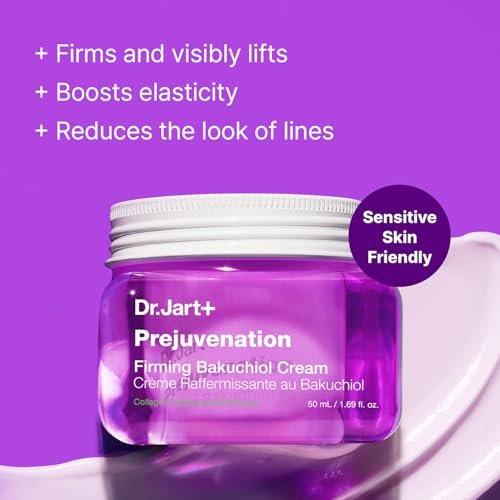 Dr.Jart+ Prejuvenation Firming Bakuchiol Creme mit Kollagenpeptiden – Koreanische Anti-Aging-Gesichtscreme für empfindliche Haut, 50 ml
