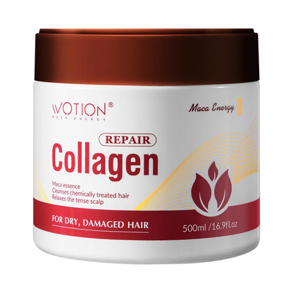 WOTION Tiefenreparatur Conditioner Arganöl Kollagen Haarmaske – 500 ml