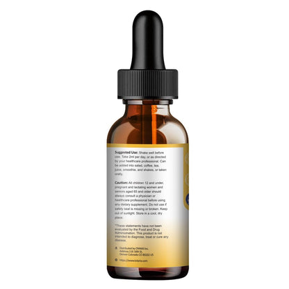 Totaria Glucosamin Chondroitin MSM Liquid Drops mit Vitamin D3 und Kurkuma – Gelenkunterstützung für Beweglichkeit, Flexibilität und Knochen, 60 ml (2 Fl. Oz.)