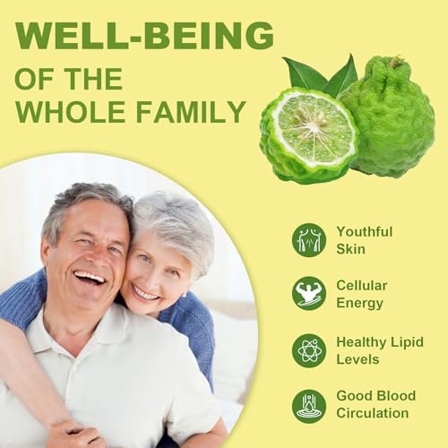Zuckerfreie Citrus Bergamotte Gummibärchen – Natürliches 25:1 Extrakt aus italienischer Bergamotte für gesundes Anti-Aging, zuckerfrei, vegan