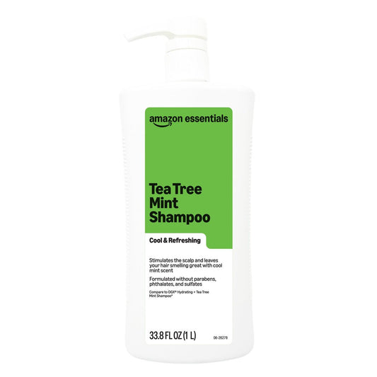 Teebaum-Minze Shampoo, kühlend & erfrischend, sulfatfrei, 1 Liter