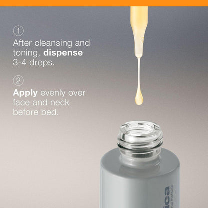 Dermalogica BioLumin-C Night Restore Vitamin C Serum – Nachtpflege mit Vitamin C für Feuchtigkeit und Barriereschutz, 25 ml