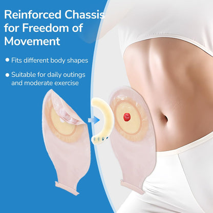 Heagimed 20 Stück Ostomy Barrier Strips – Hautfreundliche Hydrokolloid-Barrierestreifen für Stomabeutel, Kolostomie- und Ileostomie-Versorgung