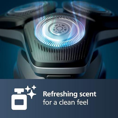 Norelco Philips Quick Clean Pod Patrone – Rasiererpflege und Reinigung, 6x 5,4 fl oz Kartuschen (bis zu 1,5 Jahre Vorrat), BD9011AZ