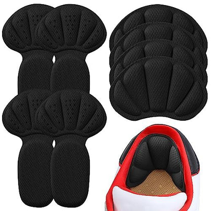 Selbstklebende Fersenpolster für zu große Schuhe, Fersengriffe für Stiefel, Wiederverwendbare Fersenpolster für Damen und Herren, verbessern die Passform
