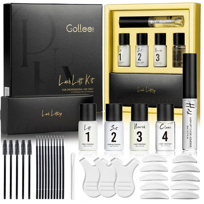 Lash Lift Kit & Brow Lamination Kit Professionell – Wimpernwellen-Set für zuhause, semi-permanente Wimpernlocke mit detaillierter Anleitung für Anfänger