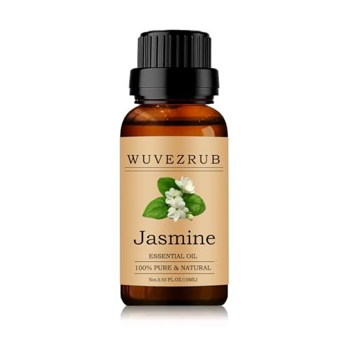 Jasmin ätherisches Öl 10ml – 100% rein und natürlich für Aromatherapie Diffuser