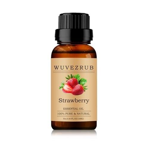 Strawberry Ätherisches Öl 10 ml – 100% rein und natürlich für Aromatherapie-Diffuser