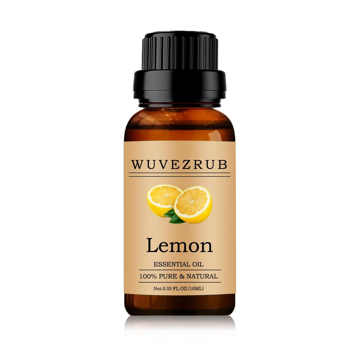 Zitronen-Ätherisches Öl 10 ml – 100 % rein und natürlich für Aromatherapie-Diffuser – 0,33 Fl Oz