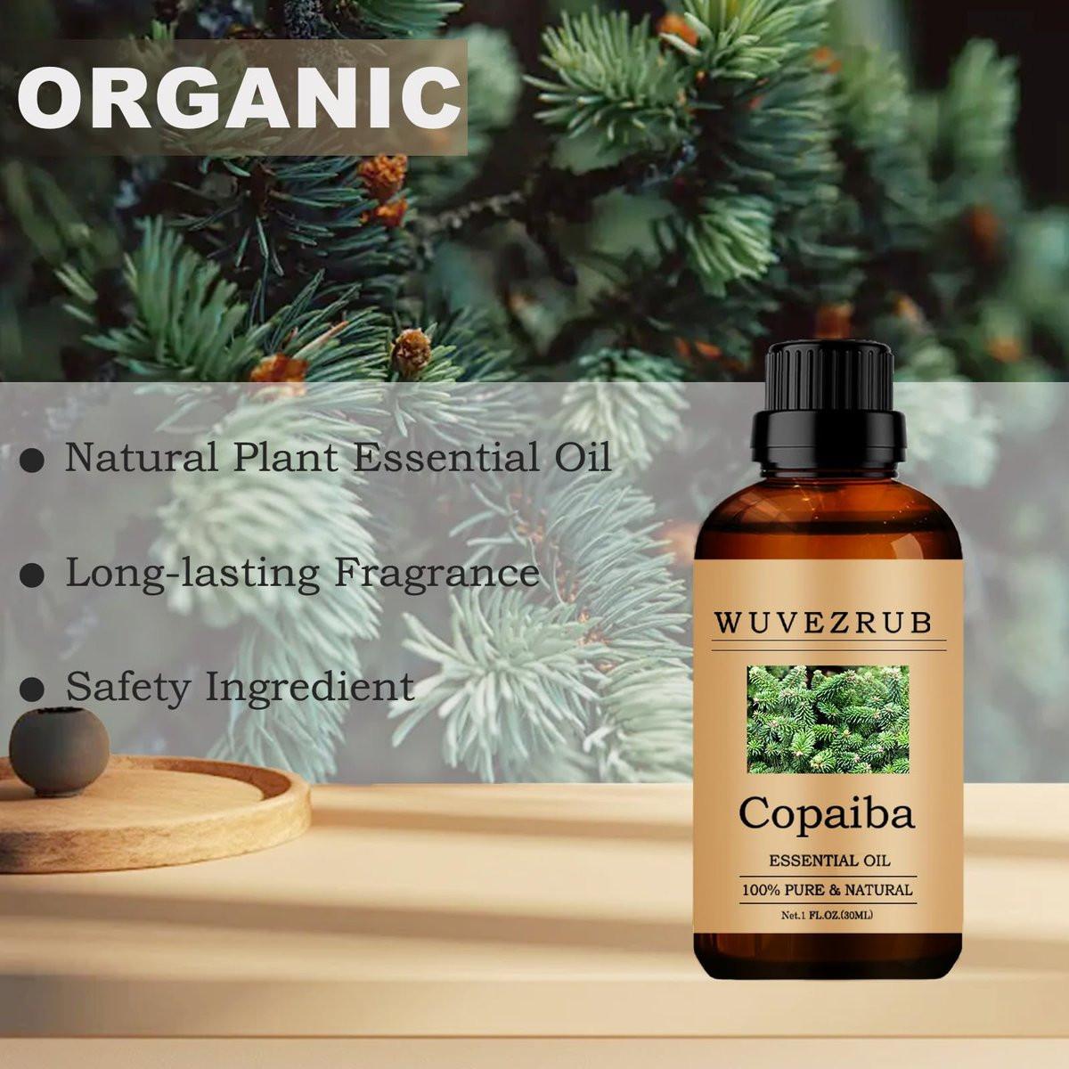 Copaiba Ätherisches Öl, 30 ml – Rein & Natürlich für Aromatherapie-Diffuser