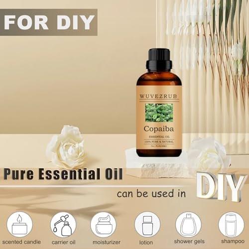 Copaiba Ätherisches Öl, 30 ml – Rein & Natürlich für Aromatherapie-Diffuser