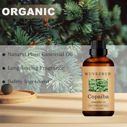 Copaiba Ätherisches Öl, 30 ml – Rein & Natürlich für Aromatherapie-Diffuser