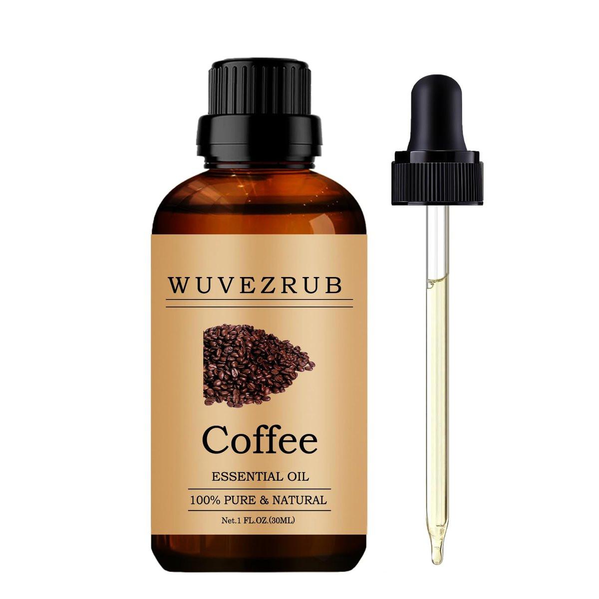 Kaffee Ätherisches Öl, 30 ml reines und natürliches ätherisches Öl für Aromatherapie-Diffuser - Kaffee / 1 Fl Oz