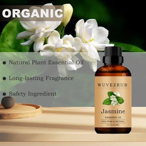 Jasmin Ätherisches Öl 30 ml – Reines und natürliches Öl für Aromatherapie-Diffuser