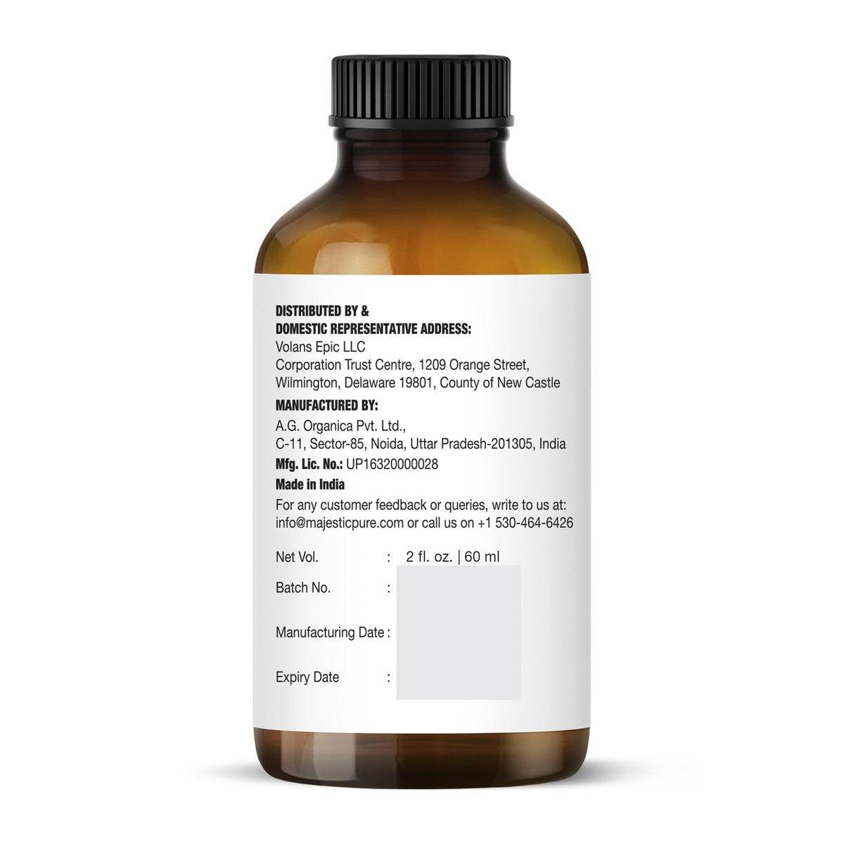 Majestic Pure Lavendel Öl 100% rein und natürlich - 2 Fl Oz mit Pipette - Ätherisches Öl für Diffuser, Aromatherapie, Seifen- und Kerzenherstellung