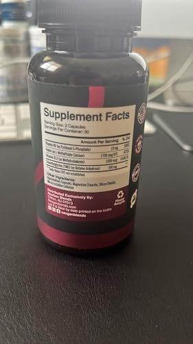TMG Trimethylglycin Supplement mit Methyl-B-Komplex – 500 mg Betain TMG mit methylierten B-Vitamin-Co-Faktoren für Herz- und Leberunterstützung – Vegan &amp; Non-GMO (1 Monatsvorrat)