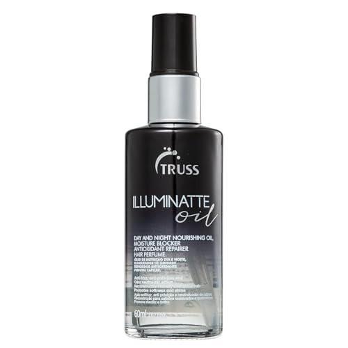 TRUSS Illuminatte Haaröl – Pflegendes Öl für geschädigtes, brüchiges & widerspenstiges Haar mit Hitzeschutz – 2,02 Fl Oz