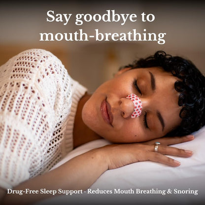 Breezys Nasal Strips | Süßes Nasenpflaster für besseren Schlaf, Anti-Schnarch-Lösung, Nasenentlastung - Extra stark und bequem, universelle Passform | 25 Stück (Erdbeere & Sahne)