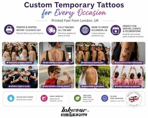 Ouija Board Halloween Temporäre Tattoos – Täuschend Echtes Design