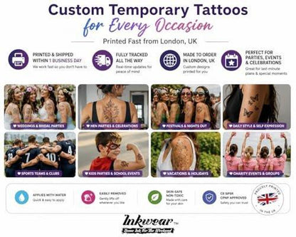 Ouija Board Halloween Temporäre Tattoos – Täuschend Echtes Design