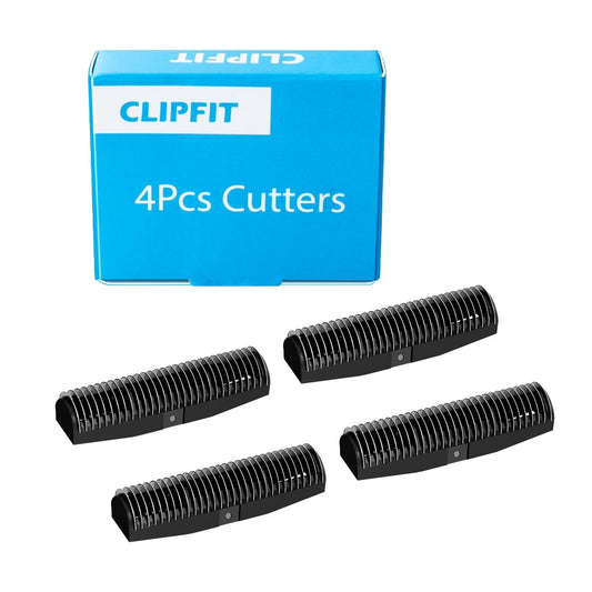 Ersatzklingen für Folienrasierer Kompatibel mit Andis TS1, TS2, Babyliss FXFS2 und Wahl 5 Star Vanish – 4 Stück (2 Sätze à 2 Klingen)